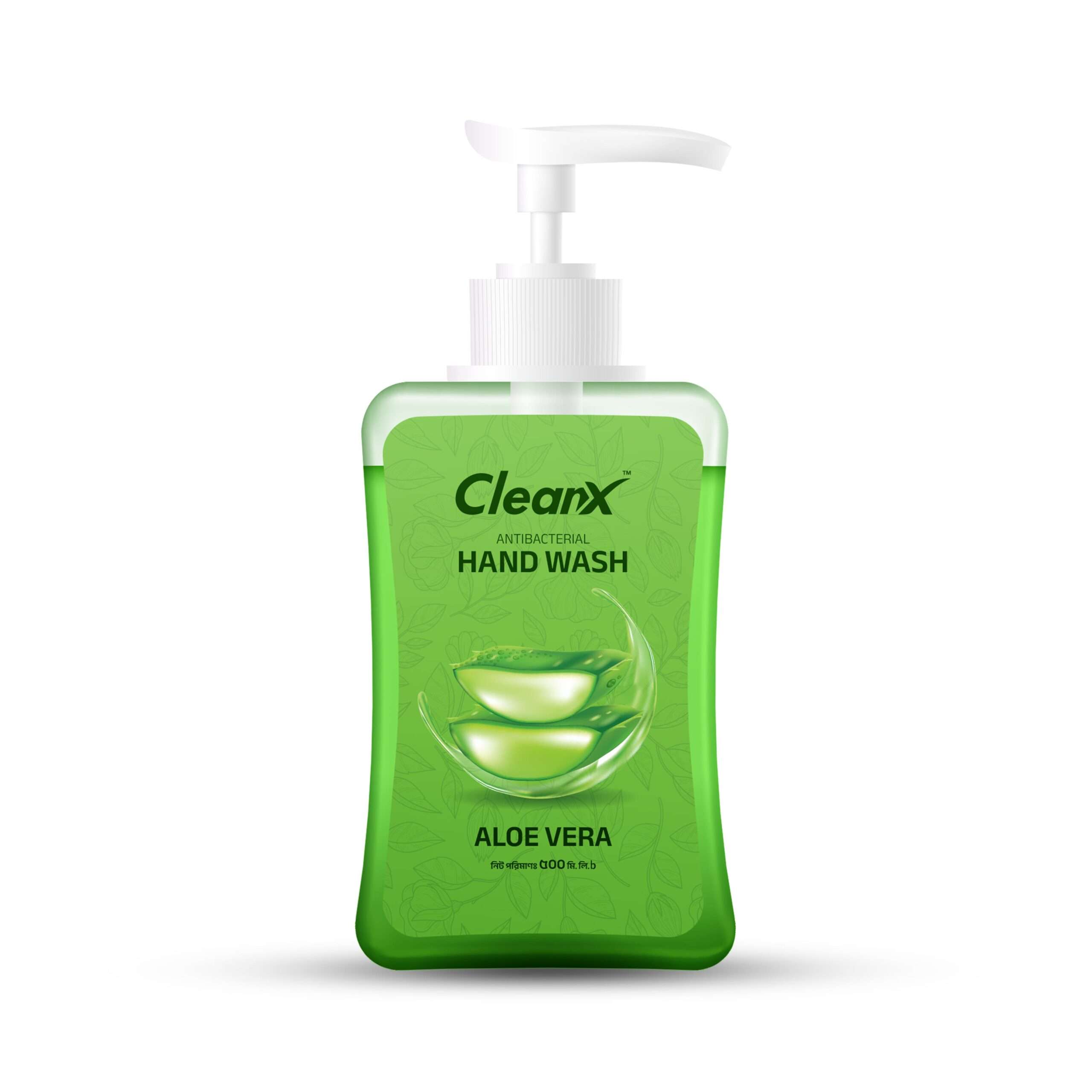 CleanX Hand Wash Aloe Vera Front 500ml