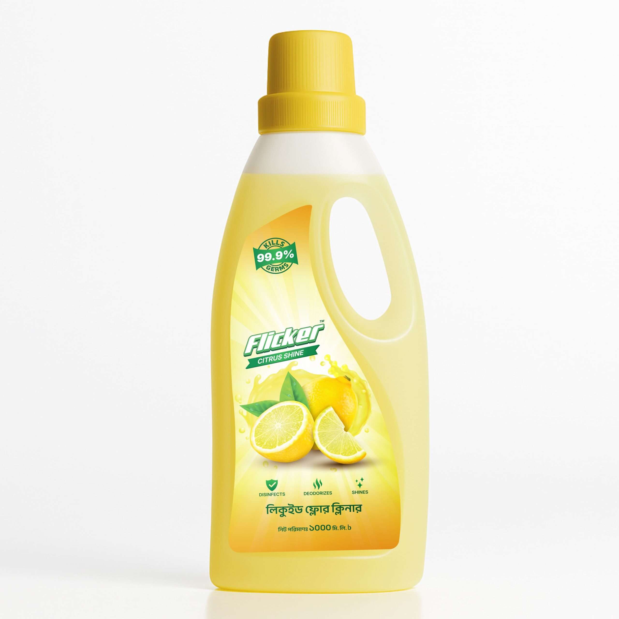 Flicker Floor Cleaner Citrus Shine Front 1000ml