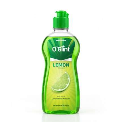 O Glint Liquid Dish Wash Lemon 500ml Front